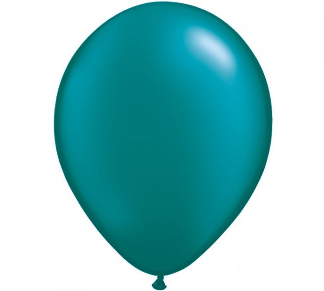 Pearl Emerald Green Helium Latex Balloon